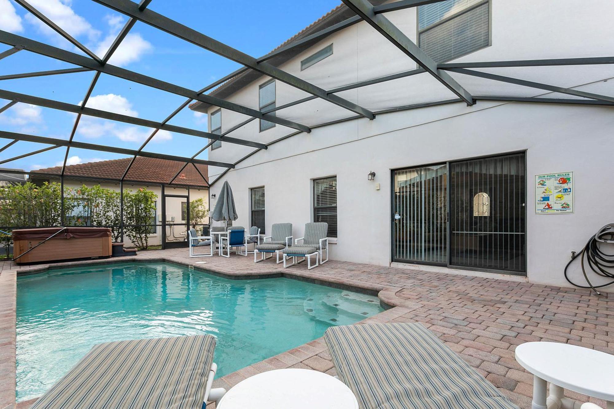 Paradise Resort Styles 4 Bedrooms With 3 Baths Pool And Spa Orlando Exterior photo